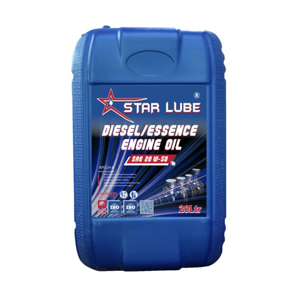 STAR LUBE DIESEL ESSENCE ENGINE OIL SAE 20W-50 API CH-4